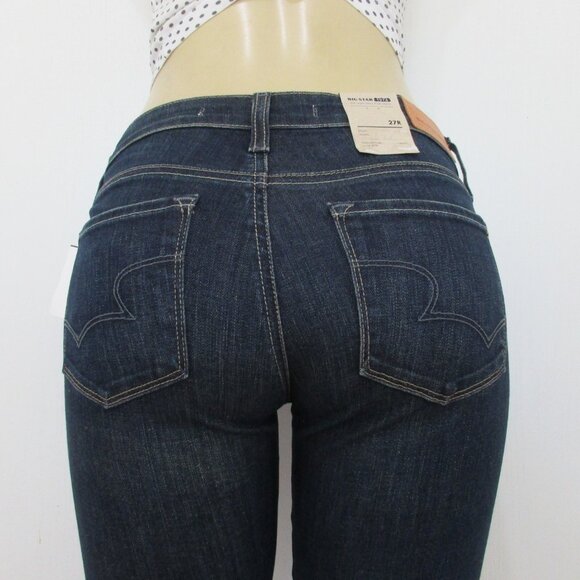 New BIG STAR Jeans Size 27 Long Sarah Low Rise Bootcut Denim - Picture 4 of 13